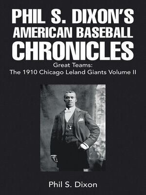cover image of The 1910 Chicago Leland Giants, Volume II
